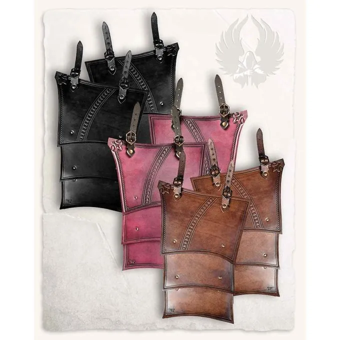 Mytholon Læder Tassets Antonius, Sort 1 Mytholon Læder Tassets Antonius, Sort