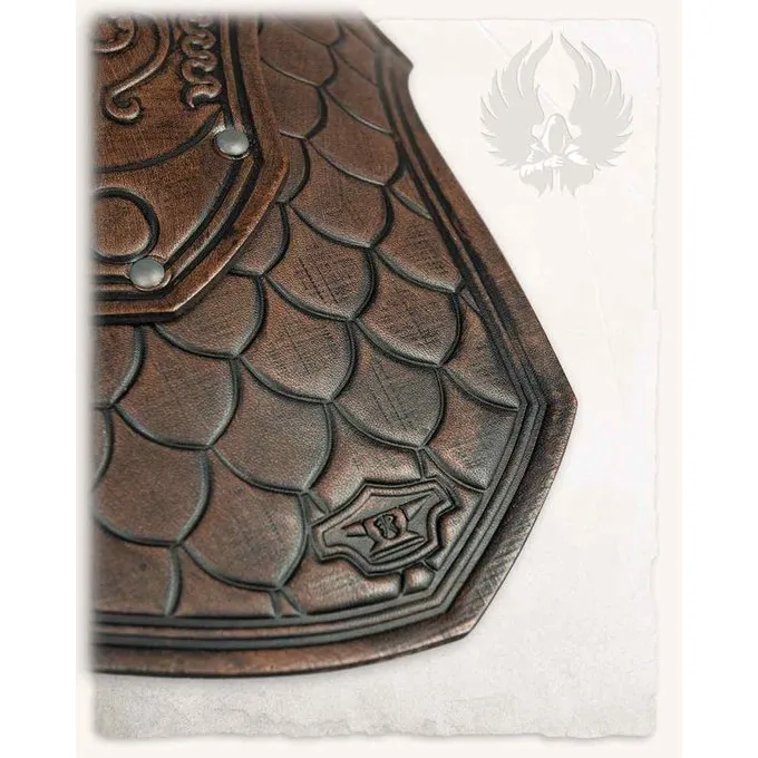 Mytholon Læder Tassets Gawain, Brown 4 Mytholon Læder Tassets Gawain, Brown - Billede 4