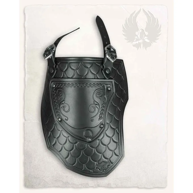 Mytholon Læder Tassets Gawain, Sort 3 Mytholon Læder Tassets Gawain, Sort - Billede 3