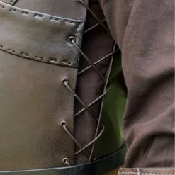 Deepeeka Læder Torso Rustning Med Kors, Brun 9 Deepeeka Læder Torso Rustning Med Kors, Brun -Rustning Salgsbutik laeder torso rustning med kors brun 3