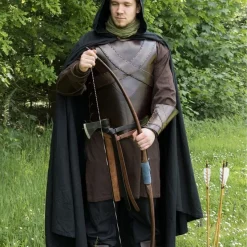 Deepeeka Læder Torso Rustning Med Kors, Brun 10 Deepeeka Læder Torso Rustning Med Kors, Brun -Rustning Salgsbutik laeder torso rustning med kors brun 4