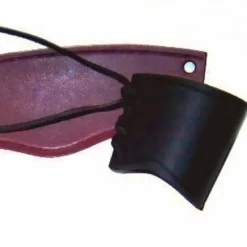 Læder Vambrace Brown, Kort, L 3 Læder Vambrace Brown, Kort, L -Rustning Salgsbutik laeder vambrace brown kort l 1