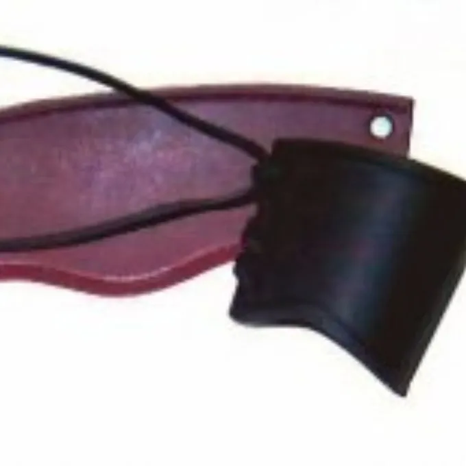 Læder Vambrace Brown, Kort, M 2 Læder Vambrace Brown, Kort, M - Billede 2