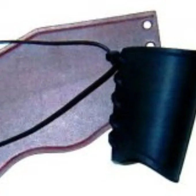 Læder Vambrace Brown, S 2 Læder Vambrace Brown, S - Billede 2