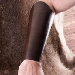 Deepeeka Læder Vambraces Haesten