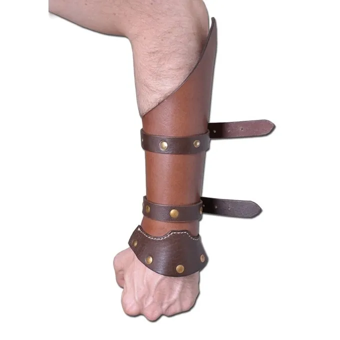 Deepeeka Læder Vambraces Knud 1 Deepeeka Læder Vambraces Knud