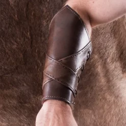 Deepeeka Læder Vambraces Uhtred