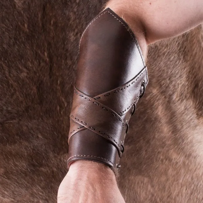 Deepeeka Læder Vambraces Uhtred 1 Deepeeka Læder Vambraces Uhtred