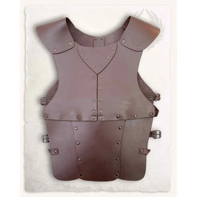 Mytholon Læderbørns Rustning Felix, Brun 1 Mytholon Læderbørns Rustning Felix, Brun