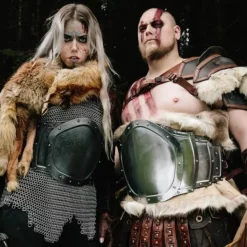 Epic Armoury LARP Barbarisk Kyras, Sort 11 Epic Armoury LARP Barbarisk Kyras, Sort -Rustning Salgsbutik larp barbarisk kyras sort 5