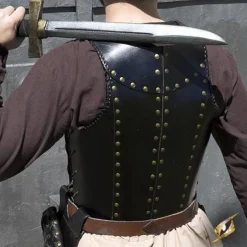 Epic Armoury LARP Brigandine, Sort -Rustning Salgsbutik larp brigandine sort 3