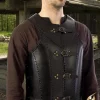 Epic Armoury LARP Læder Soldat Rustning, Sort