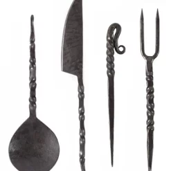 Deepeeka Medieval Bestik Sæt Med Læder Etui