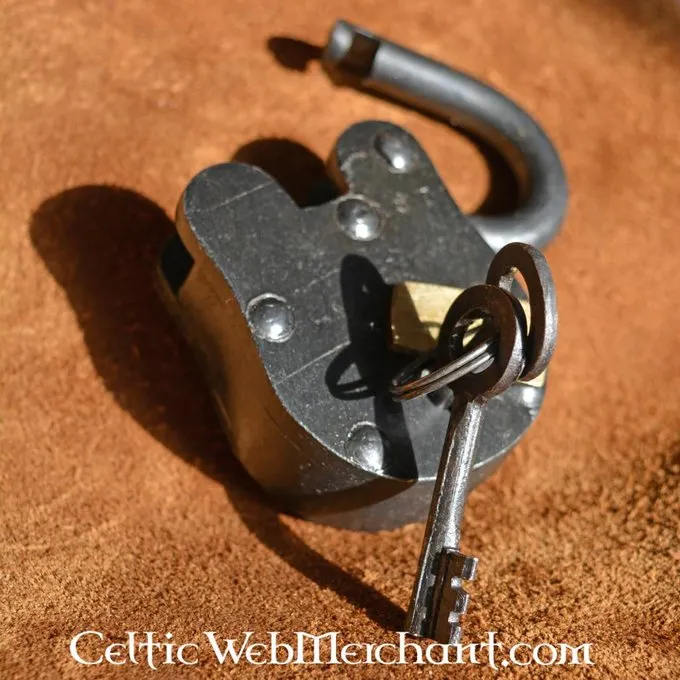 Deepeeka Medieval Hængelås Med To Nøgler 1 Deepeeka Medieval Hængelås Med To Nøgler