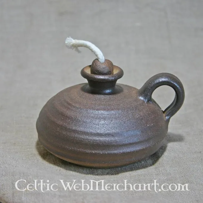 Middelalder Olielampe 2 Middelalder Olielampe - Billede 2