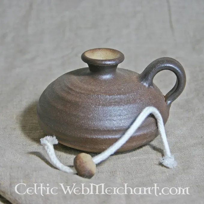 Middelalder Olielampe 3 Middelalder Olielampe - Billede 3