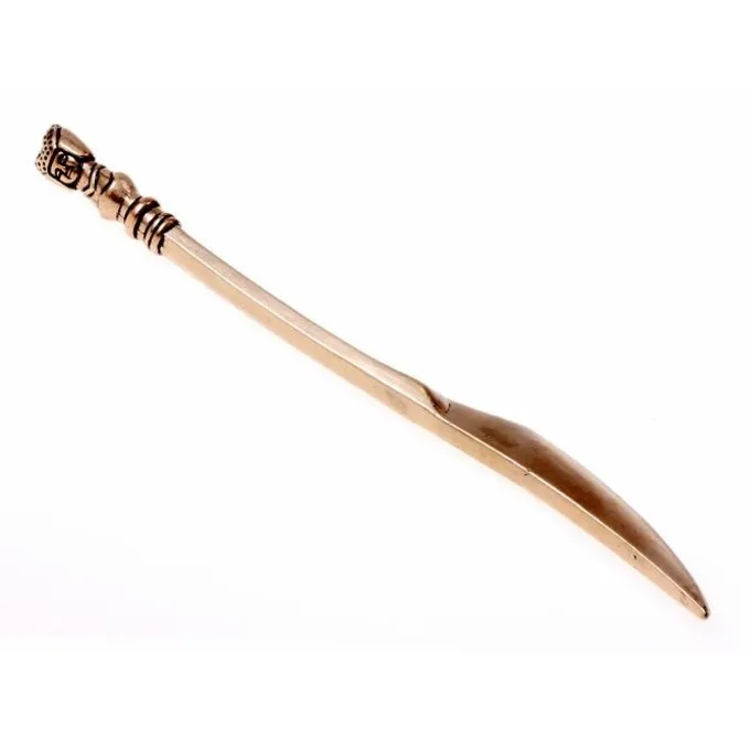 Middelalderkniv Med Pigerhoved 2 Middelalderkniv Med Pigerhoved - Billede 2