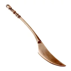 Middelalderkniv Med Pigerhoved