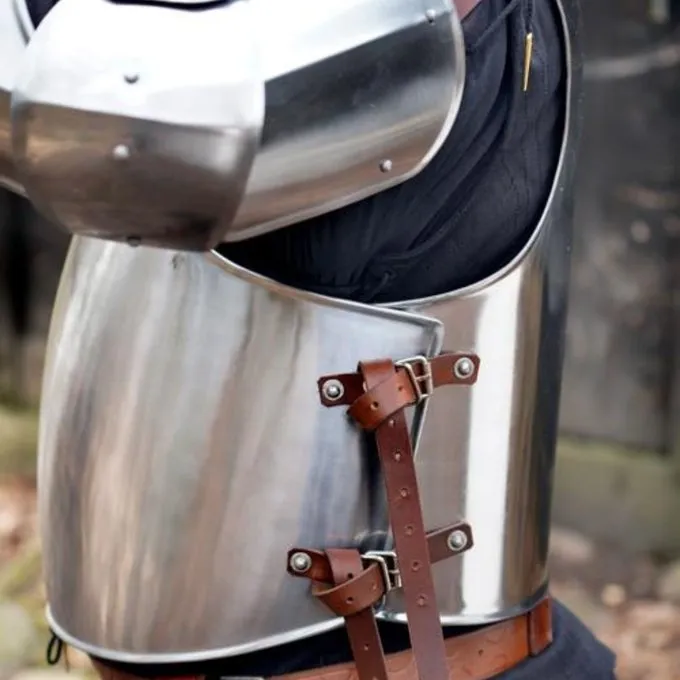 Epic Armoury Middelalderlig Italiensk Cuirass & Bagplade 4 Epic Armoury Middelalderlig Italiensk Cuirass & Bagplade - Billede 4