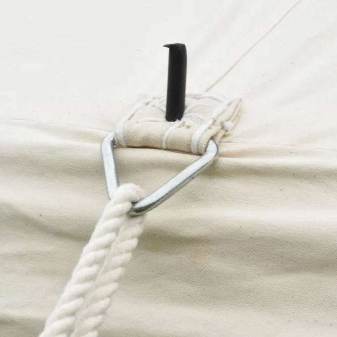 Middelaldertelt Herold 4 X 4 M, Rød-naturlig 4 Middelaldertelt Herold 4 X 4 M, Rød-naturlig - Billede 4