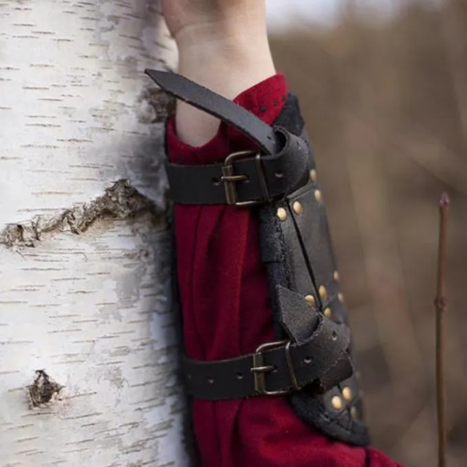 Epic Armoury Par Armbeskyttere I Plade Fighter, Sort 2 Epic Armoury Par Armbeskyttere I Plade Fighter, Sort - Billede 2