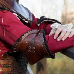 Epic Armoury Par Læder Couters, Brun-sort