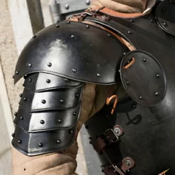 Epic Armoury Pauldrons Med Rondel Patineret