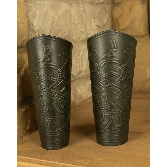 Mytholon Ragnarok Vambraces Midgard, Grøn 1 Mytholon Ragnarok Vambraces Midgard, Grøn