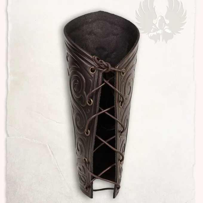 Mytholon Ragnarok Vambraces Thor, Brun 3 Mytholon Ragnarok Vambraces Thor, Brun - Billede 3