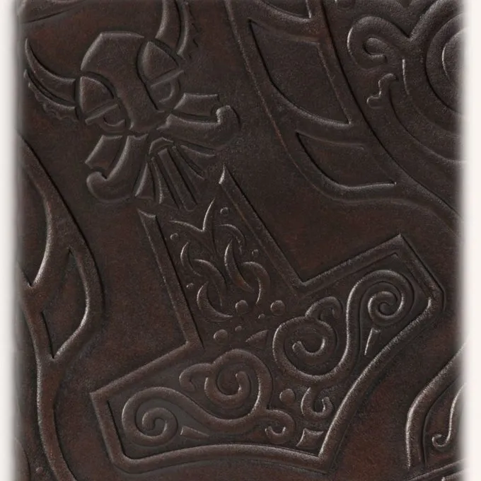 Mytholon Ragnarok Vambraces Thor, Brun 5 Mytholon Ragnarok Vambraces Thor, Brun - Billede 5