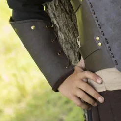 Epic Armoury RFB Læder Armskinner, Brun, Pair