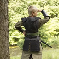 Epic Armoury RFB Læder Brystet Rustning S, Sort -Rustning Salgsbutik rfb laeder brystet rustning s sort 4