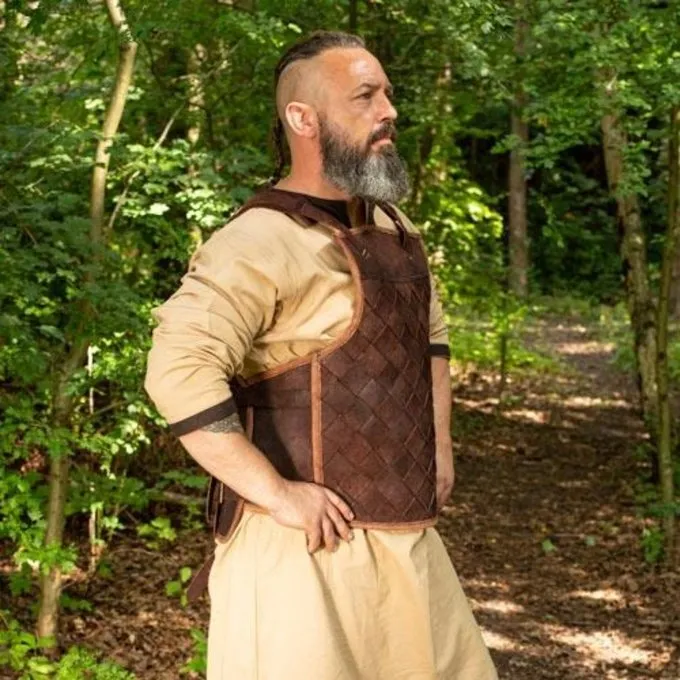 Epic Armoury RFB Læder Viking Rustning, Brun 4 Epic Armoury RFB Læder Viking Rustning, Brun - Billede 4