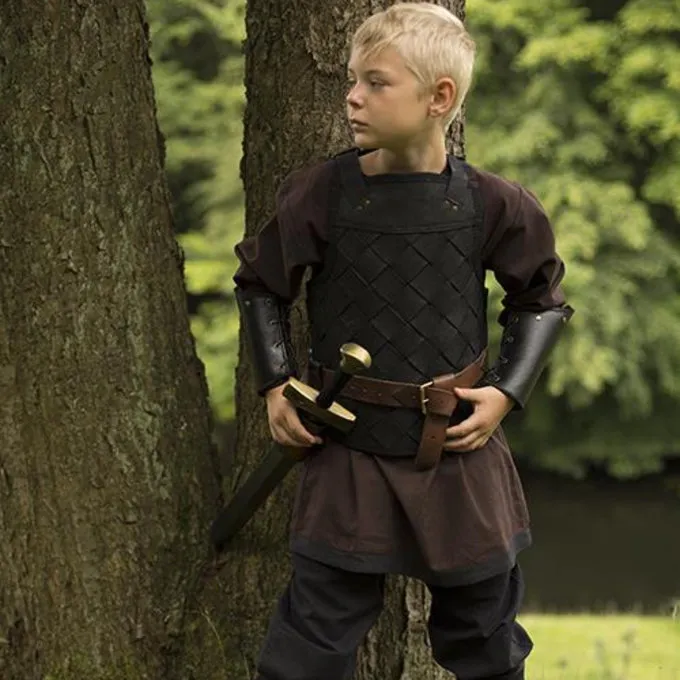 Epic Armoury RFB Læder Viking Rustning, Sort 2 Epic Armoury RFB Læder Viking Rustning, Sort - Billede 2