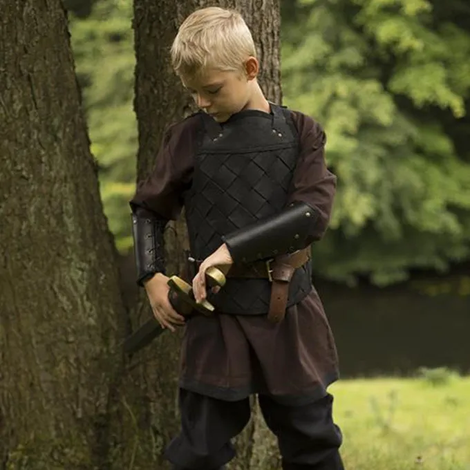 Epic Armoury RFB Læder Viking Rustning, Sort 3 Epic Armoury RFB Læder Viking Rustning, Sort - Billede 3