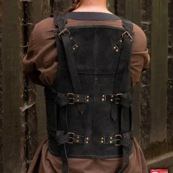 Epic Armoury RFB Læder Viking Rustning, Sort 5 Epic Armoury RFB Læder Viking Rustning, Sort - Billede 5