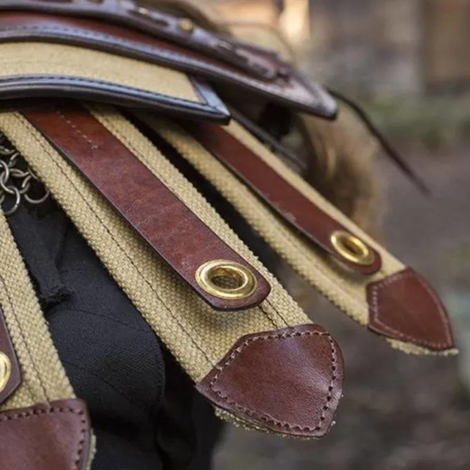 Epic Armoury Roman Pauldrons, Par, LARP 4 Epic Armoury Roman Pauldrons, Par, LARP - Billede 4