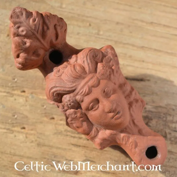 Romersk Olielampe Bacchus 1 Romersk Olielampe Bacchus