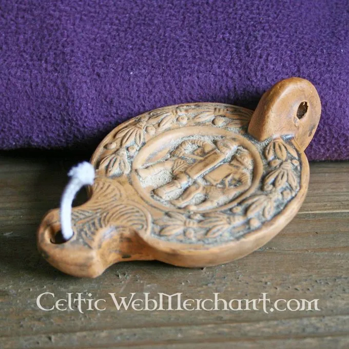 Romersk Olielampe Gladiator 2 Romersk Olielampe Gladiator - Billede 2