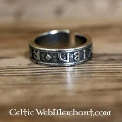 Rune Ring, Tin -Rustning Salgsbutik rune ring tin 3