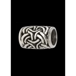 Sølv Borrestyle Skæg Perle