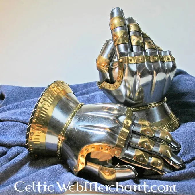 Stridshandsker Churburg 3 Stridshandsker Churburg - Billede 3