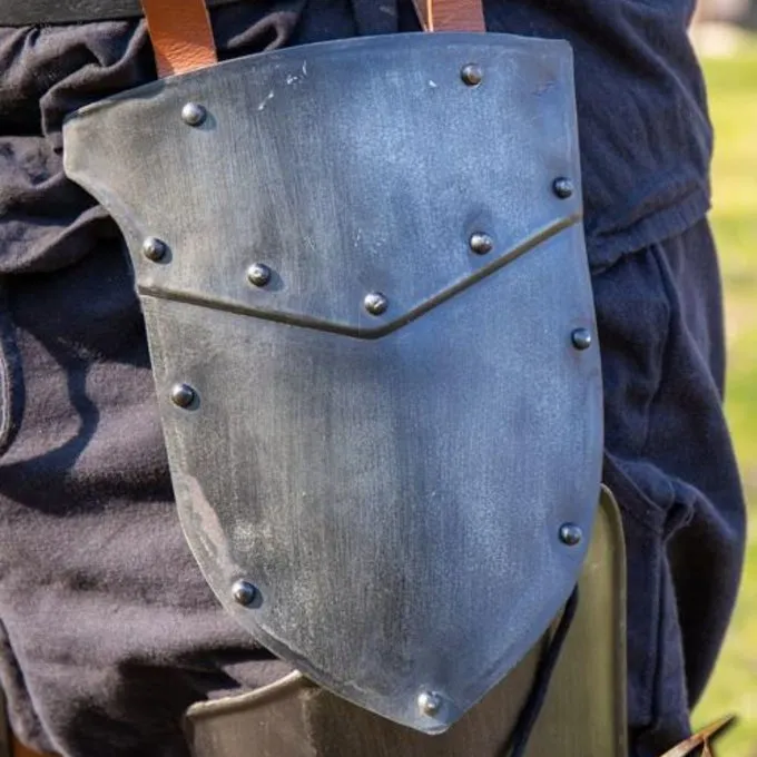 Epic Armoury Thigh Rustning Infanteri, Sværtede 1 Epic Armoury Thigh Rustning Infanteri, Sværtede