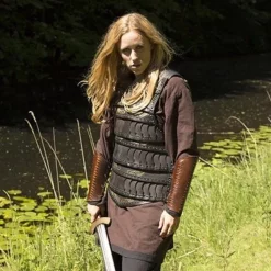 Epic Armoury Tidlig Middelalder Lamellar Rustning, Sort -Rustning Salgsbutik tidlig middelalder lamellar rustning sort 3