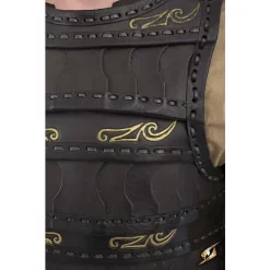 Epic Armoury Tidlig Middelalder Lamellar Rustning, Sort -Rustning Salgsbutik tidlig middelalder lamellar rustning sort 4