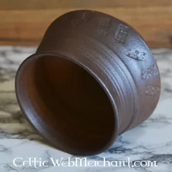 Tidlig Middelalder Pot 13 Cm 8 Tidlig Middelalder Pot 13 Cm -Rustning Salgsbutik tidlig middelalder pot 13 cm 2