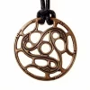 Trisquelion Amulet Vendel Stil, Bronze
