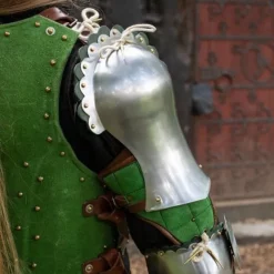 Epic Armoury Tunget Pauldrons, Grøn