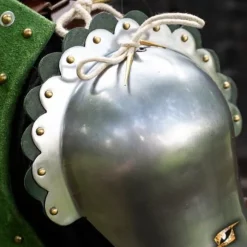 Epic Armoury Tunget Pauldrons, Grøn -Rustning Salgsbutik tunget pauldrons gron 3