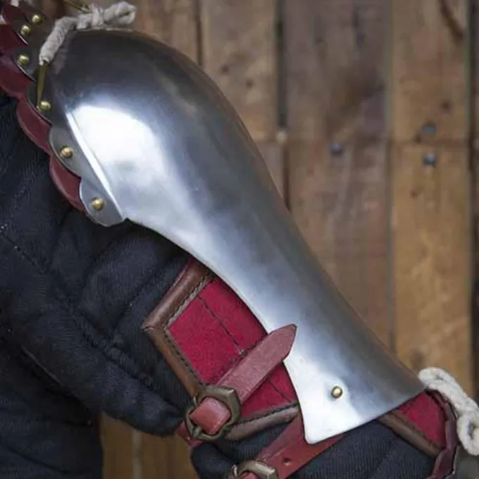 Epic Armoury Tunget Pauldrons, Rød 3 Epic Armoury Tunget Pauldrons, Rød - Billede 3